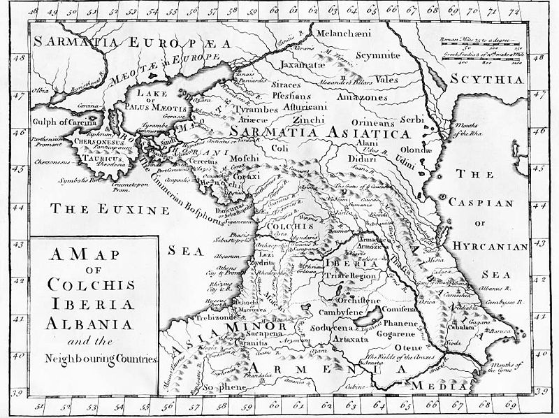 Давня карта Сарматії